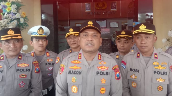 Kapolres Tuban AKBP Alaiddin.