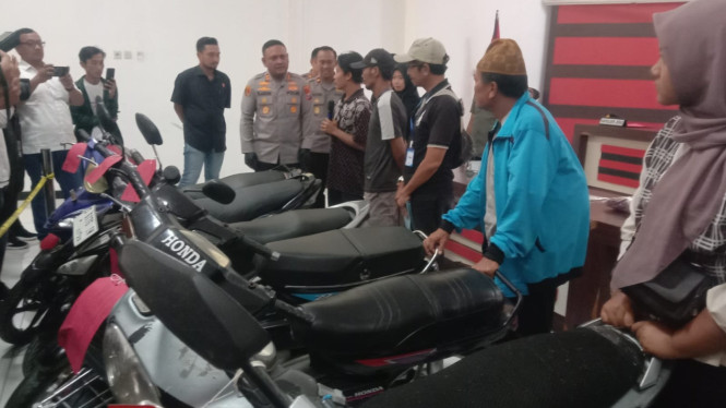 Motor hasil curian dikembalikan kepada pemilik