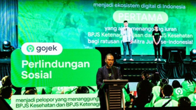 Peluncuran Program Kesejahteraan Mitra Driver.