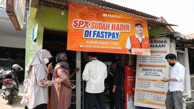 PT Bimasakti Multi Sinergi Hadirkan Shopee Express di Outlet Fastpay ...