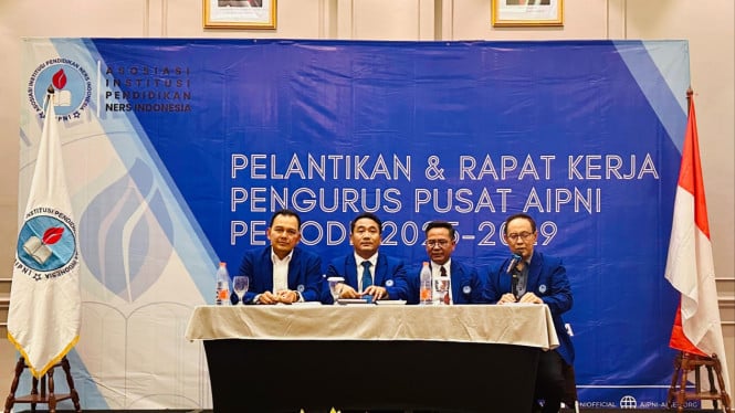 Pelantikan Pengurus AIPNI Periode 2025-2029.