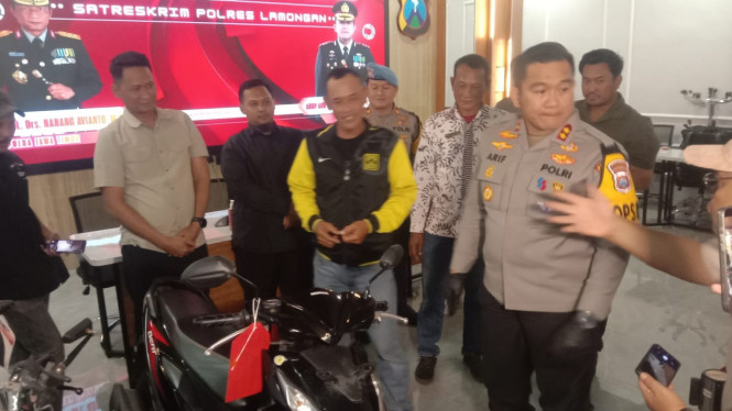 Motor hasil curian dikembalikan pemilik