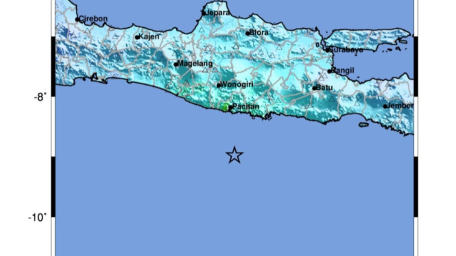 Gempa Pacitan.