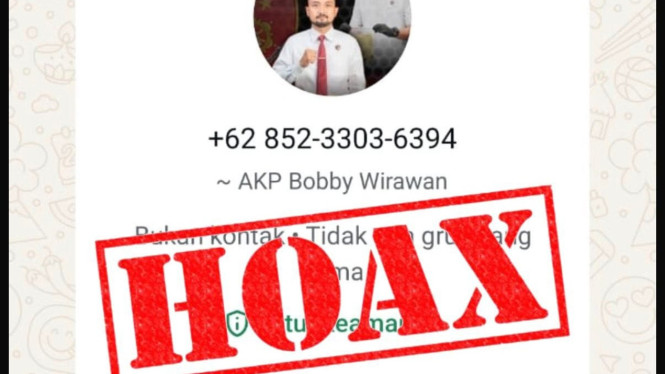 Pencatutan Nama Kasatreskrim Polres Tuban