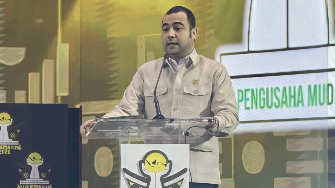 Ketum BPD HIPMI Jatim Ahmad Salim Assegaf.