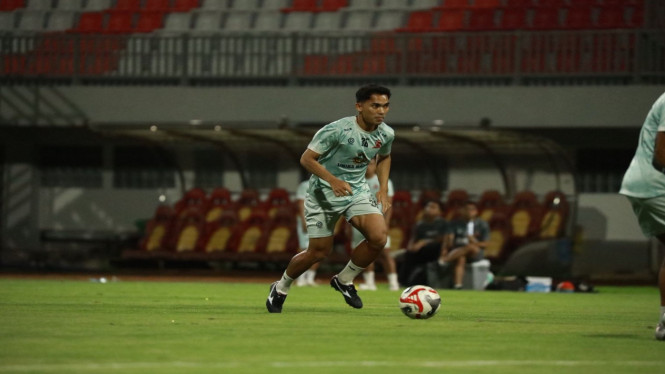 Latihan Madura United Jelang Lawan Arema FC.