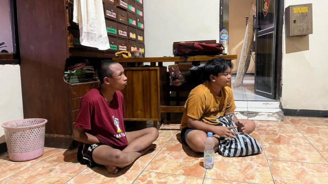 Dua pria ditangkap karena mencuri di Mojokerto