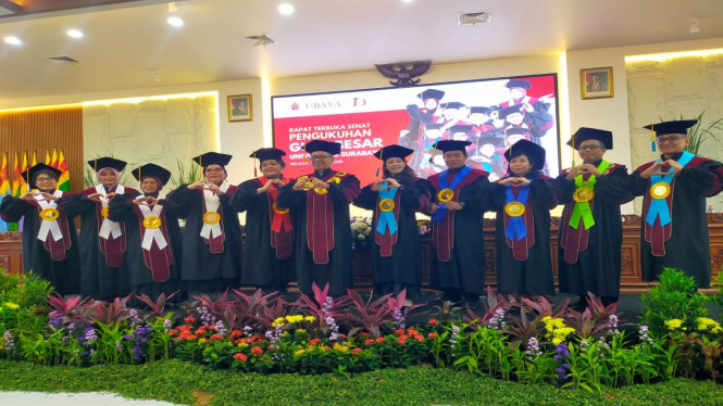 Pengukuhan Profesor di Ubaya