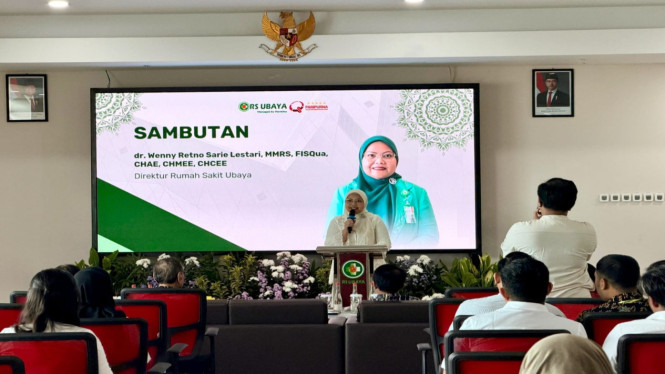Sambutan Dokter Wenny Retno Sarie Lestari.