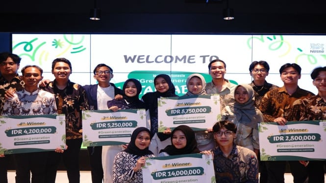 Para juara kompetisi.