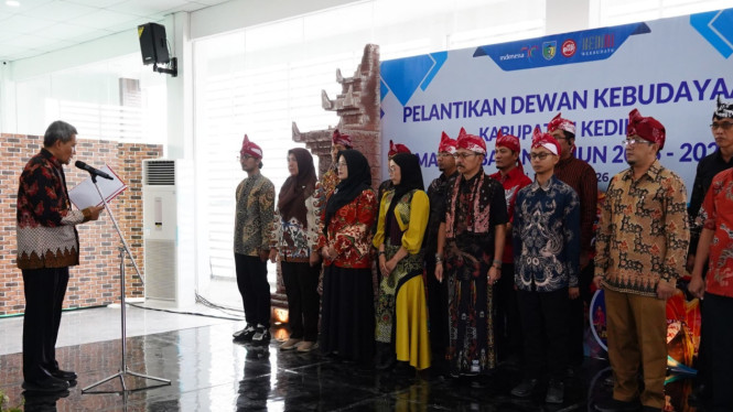 Pelantikan DK3 Kabupaten Kediri Periode 2026-2029.