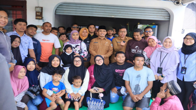 Pembagian Paket Sembako kepada Disabilitas Kota Pasuruan.
