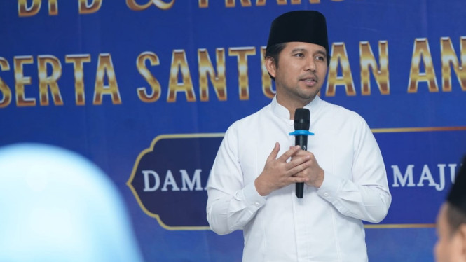 Wagub Jawa Timur Emil Elestianto Dardak.