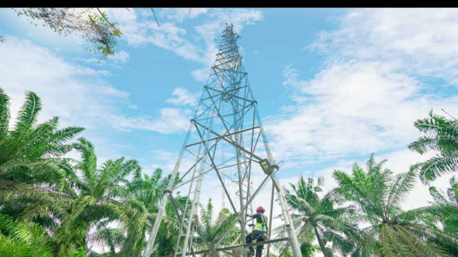 Tower BTS Indosat