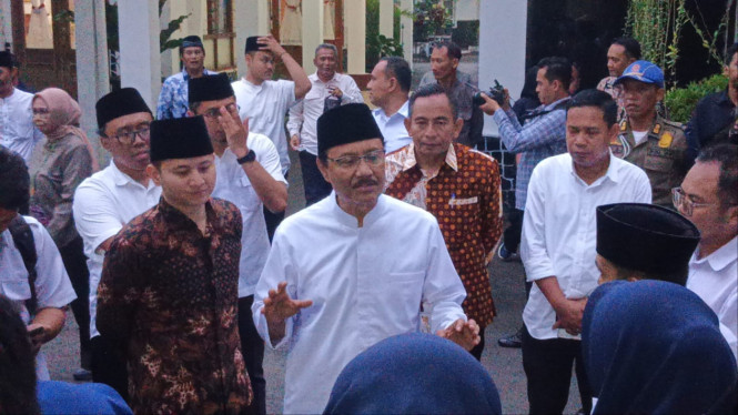 Mensos Gus Ipul Bersama Mas Ipin.