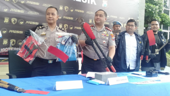 Barang Bukti Komplotan Pencuri Kabel.