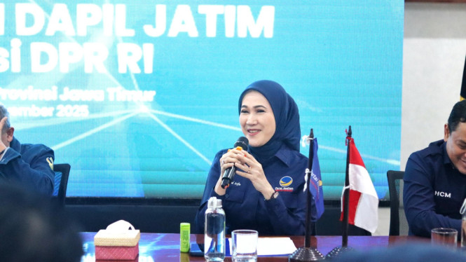 Ketua DPW Partai NasDem Jawa Timur Lita Machfud Arifin