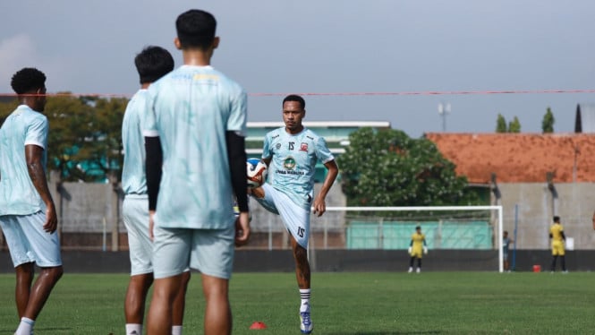 Latihan Madura United Jelang Lawan Bali United.