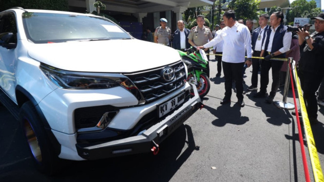 Kendaraan barang bukti