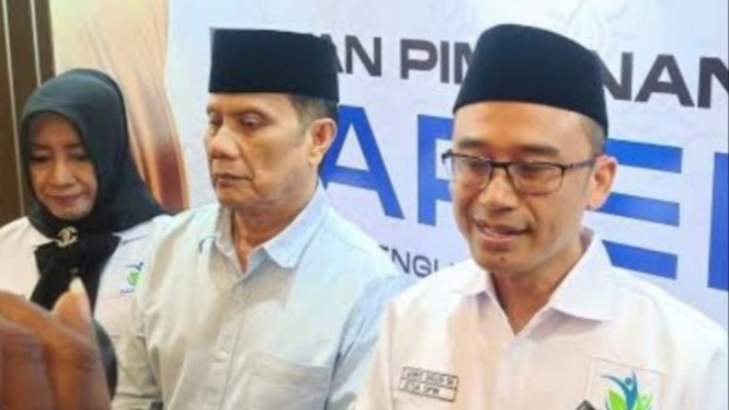 Ketua Gabungan Pengusaha Makan Bergizi Indonesia (GAPEMBI) Jawa Timur, Makhrus Sholeh.