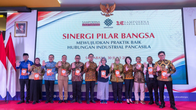 Kegiatan Sinergi Pilar Bangsa di Plant Rungkut Surabaya.