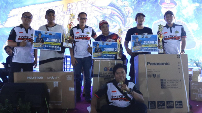 Lomba mancing Kapolres Gresik Cup 2026
