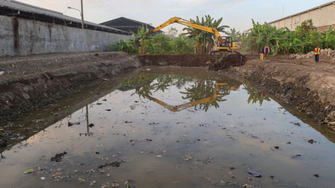 Pemkot Surabaya Siapkan Mini Bozem di Exit Tol untuk Atasi Genangan Kawasan Margomulyo