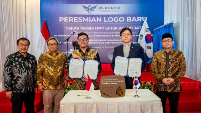 Kembangkan Layanan Berbasis AI, RS Korpri Pura Raharja Kerjasama dengan RS CKU St. Mary's Internasional Korsel