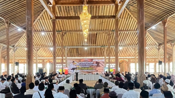 Antusias Ratusan Pengasuh Pondok Ikuti Workshop Kepesantrenan di Pesantrennya Kiai Imjaz