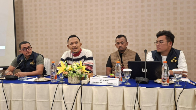 Jumpa Pers Bani Insan Peduli Terkait Pengembian Bantuan.