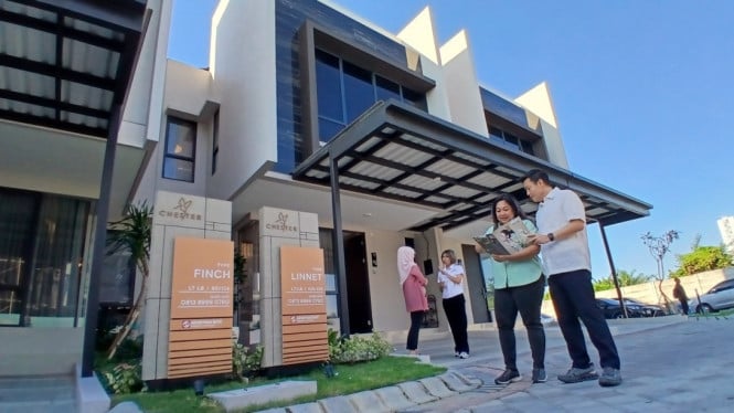 Tipe Finch dan Linnet Klaster Chester 2 Wisata Bukit Mas Surabaya