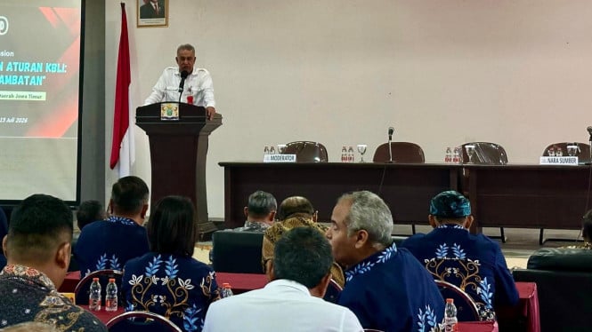 Focus Group Discussion (FGD) bertema "Efektivitas Penerapan Aturan KBLI, Kemudahan atau Hambatan?" .