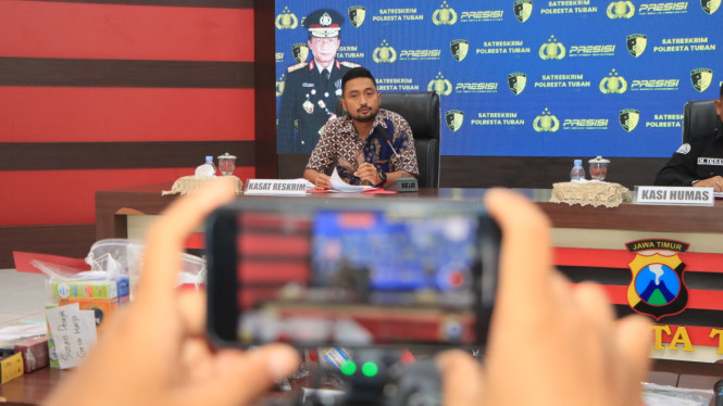 Kasat Reskrim Polresta Tuban, AKP Bobby Wirawan Wicaksono Elsam.
