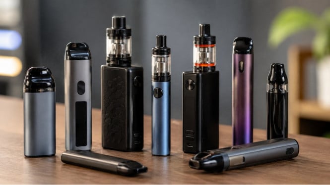 Ilustrasi alat vape