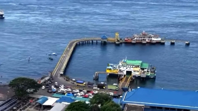 Dermaga di Pelabuhan Ketapang Banyuwangi