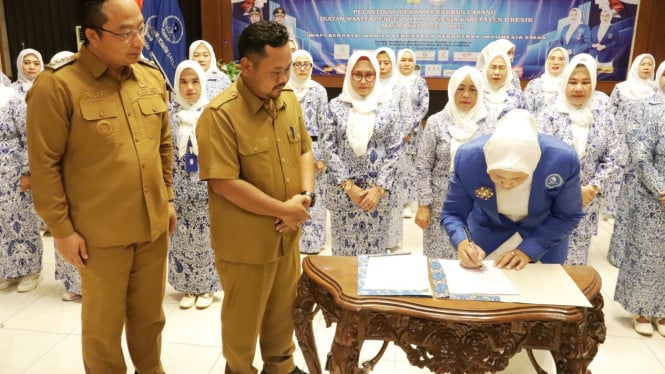 Dewan Pengurus Cabang (DPC) Ikatan Wanita Pengusaha Indonesia (IWAPI) Kabupaten Gresik periode 2026-2031 dilantik