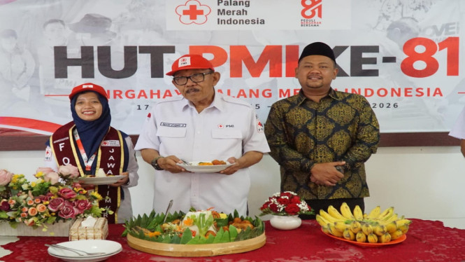 Peringatan HUT PMI ke-81.
