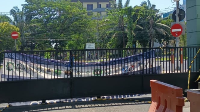 Kampus UINSA masih disegel