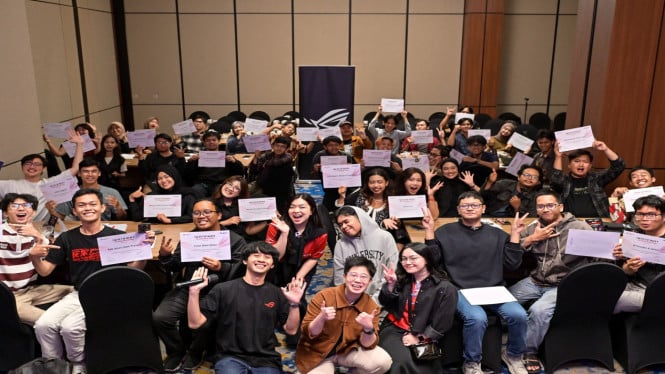 Peserta ROG AI Masterclass di Malang.