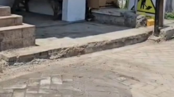 Lokasi pipa gas milik PGN yang meledak di Gresik