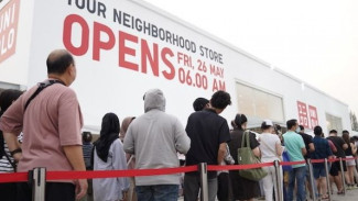 Banyak Penawaran Menarik, UNIQLO 1st Neighborhood Store in Indonesia Resmi Dibuka