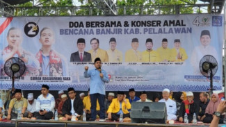 Relawan Jarnas For Gibran Gelar Doa dan Konser Amal di Kabupaten Pelalawan