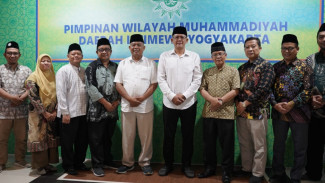Maju Pilkada Sleman, Harda-Danang Silaturahmi ke Pimpinan Muhammadiyah DIY