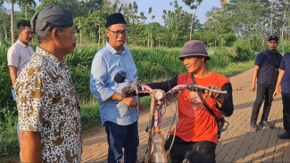Joko Santoso Belanja Masalah di Desa Wisata Kandri