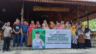 Pilkada Sleman 2024: Komitmen Harda-Danang sejahterakan Guru Non ASN dan Petani