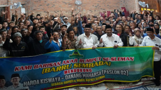 Eks Kader PAN Sleman Deklarasi Dukung Harda-Danang