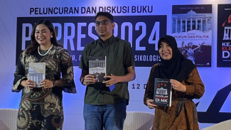 Peluncuran Tiga Buku Membedah Posisi MK dalam Pilpres 2024
