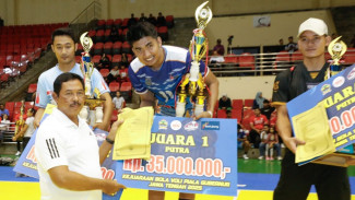 Tim Voli Kota Kretek Berjaya, Sukun Badak Kudus Juara III Piala Gubernur Jateng 2025
