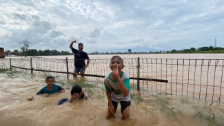 Kemensos Gerojok Bantuan Penderitaan Warga Kudus Terdampak Bencana