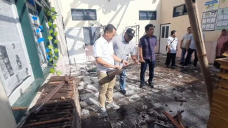 Bangunan SDN Purwosari Kudus Ambrol Lagi, Belum Genap Lima Tahun Diperbaiki